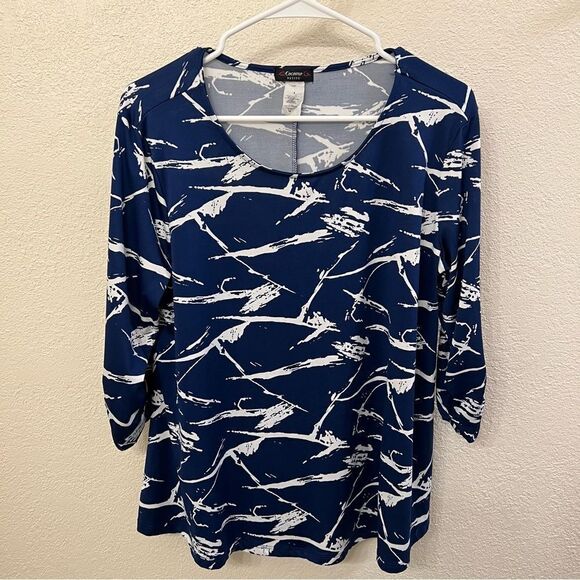 Cocomo Petite Fun Long Sleeve Top Size PM - Picture 1 of 5
